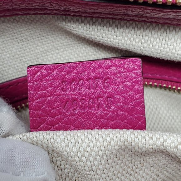 100% Auth GUCCI Soho Calfskin Crossbody Bag - Picture 13 of 13